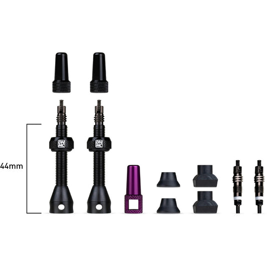 DYNAMIC - Barkeeper Tubeless Valves Kit Black