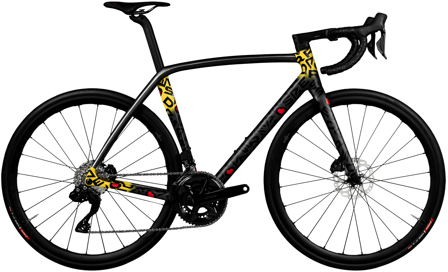 De Rosa New Idol frameset w handlebar