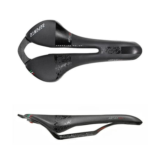 Selle Repente Artax GLM Carbon Saddle Black Saddle Top - Brisbane Bicycle Services