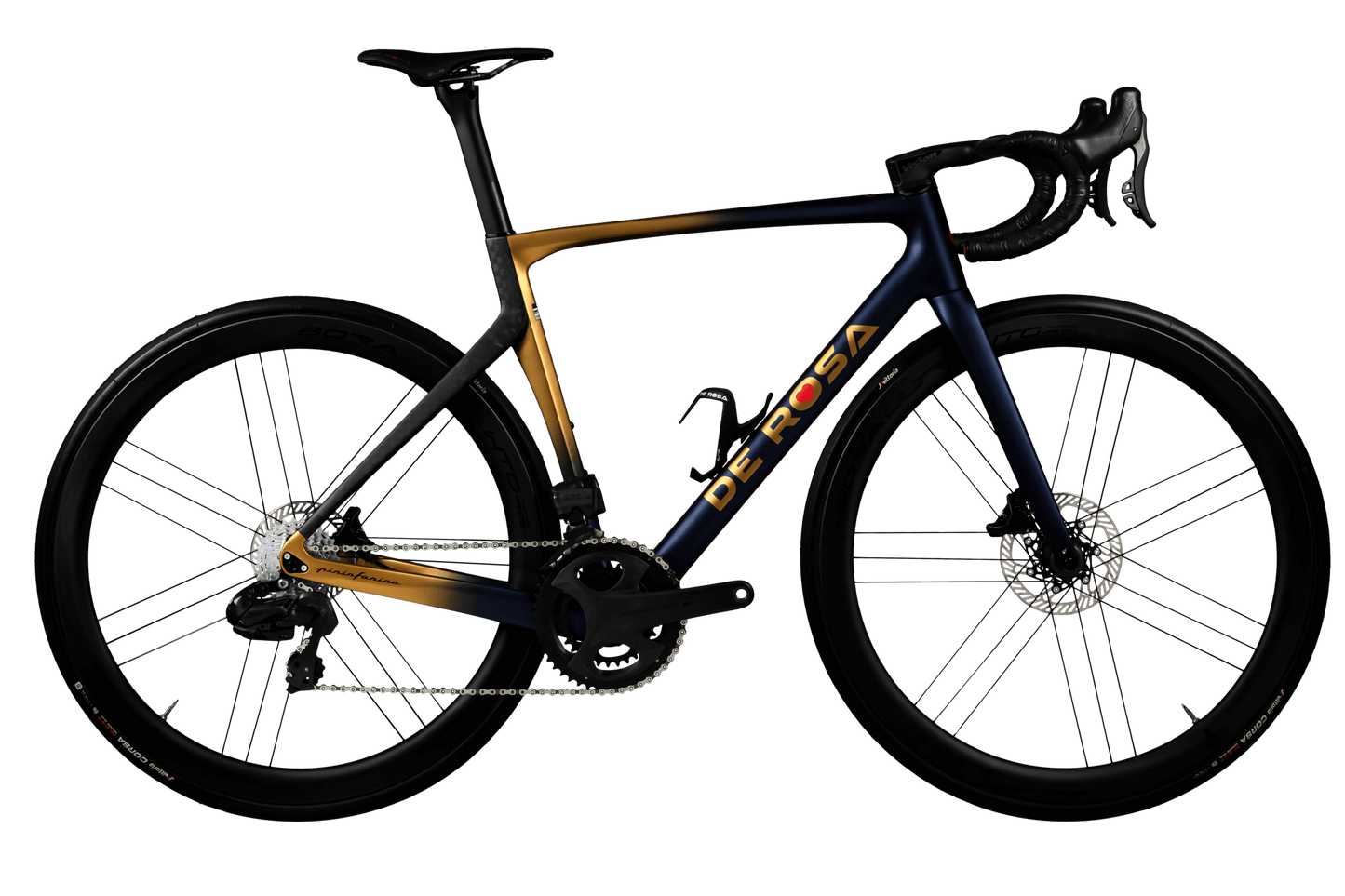 De Rosa 70 Ultegra Di2 Fulcrum Wind (intergrated handlebar not painted) FIXED