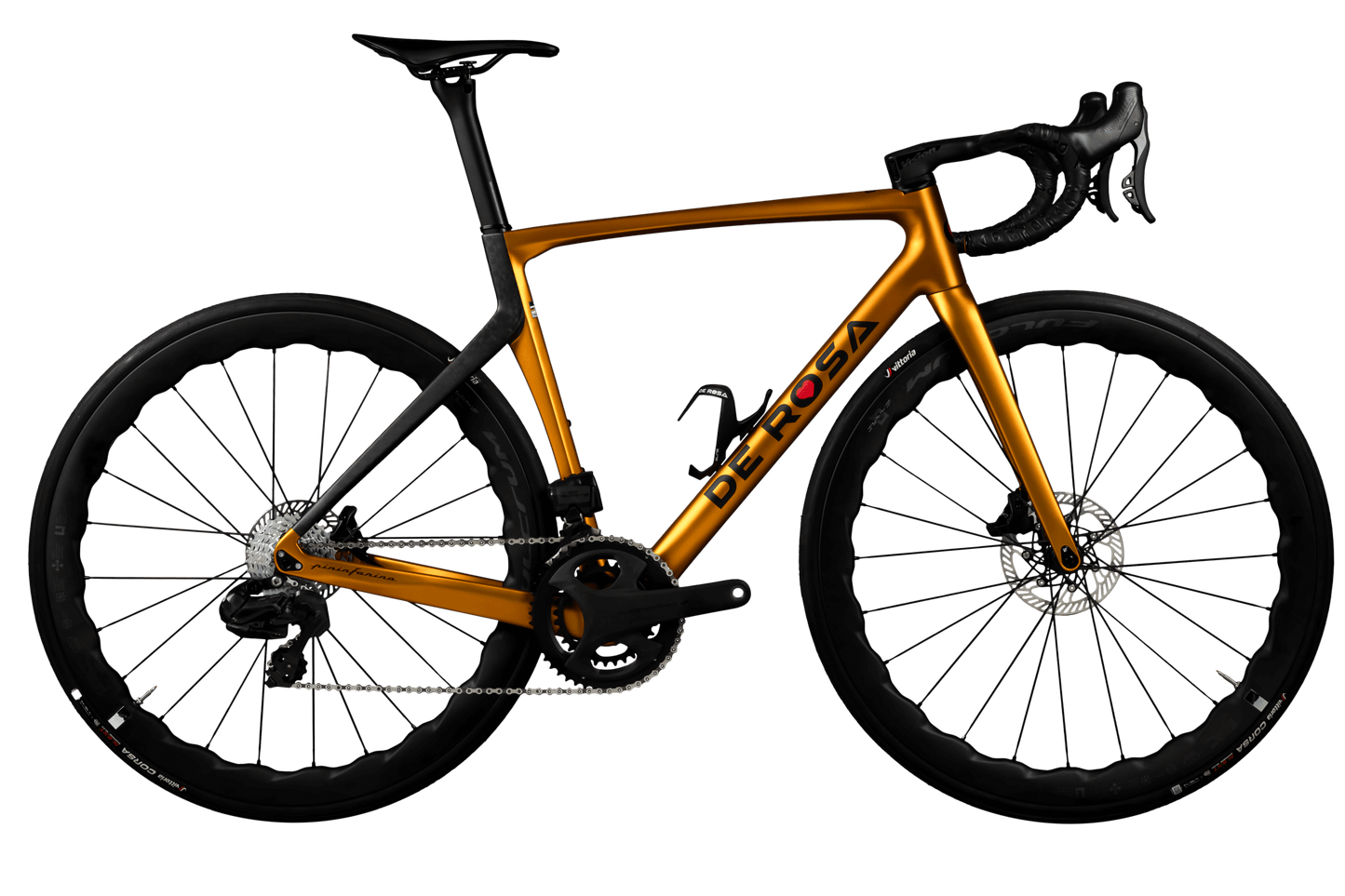 De Rosa 70 Ultegra Di2 Fulcrum Wind (intergrated handlebar not painted) FIXED