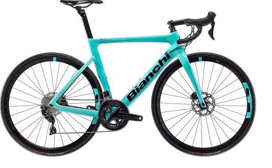 Aria Aero Rival eTap AXS 46/33 (Celeste Ck16 Black Full Glossy) - Brisbane Bicycle Services