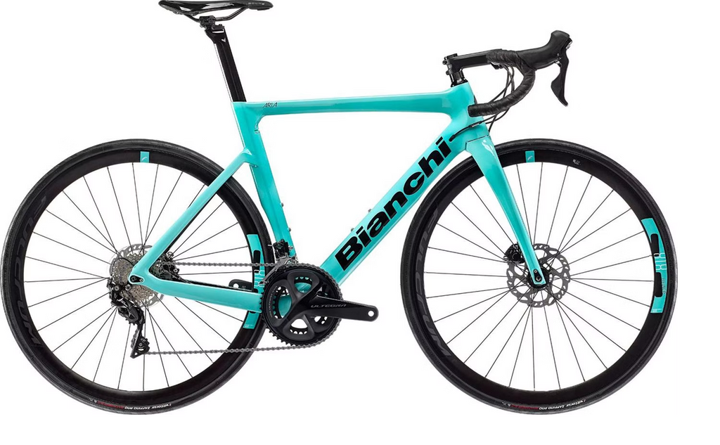 Bianchi Aria Aero Rival eTap AXS 46/33 (Celeste Ck16 Black Full