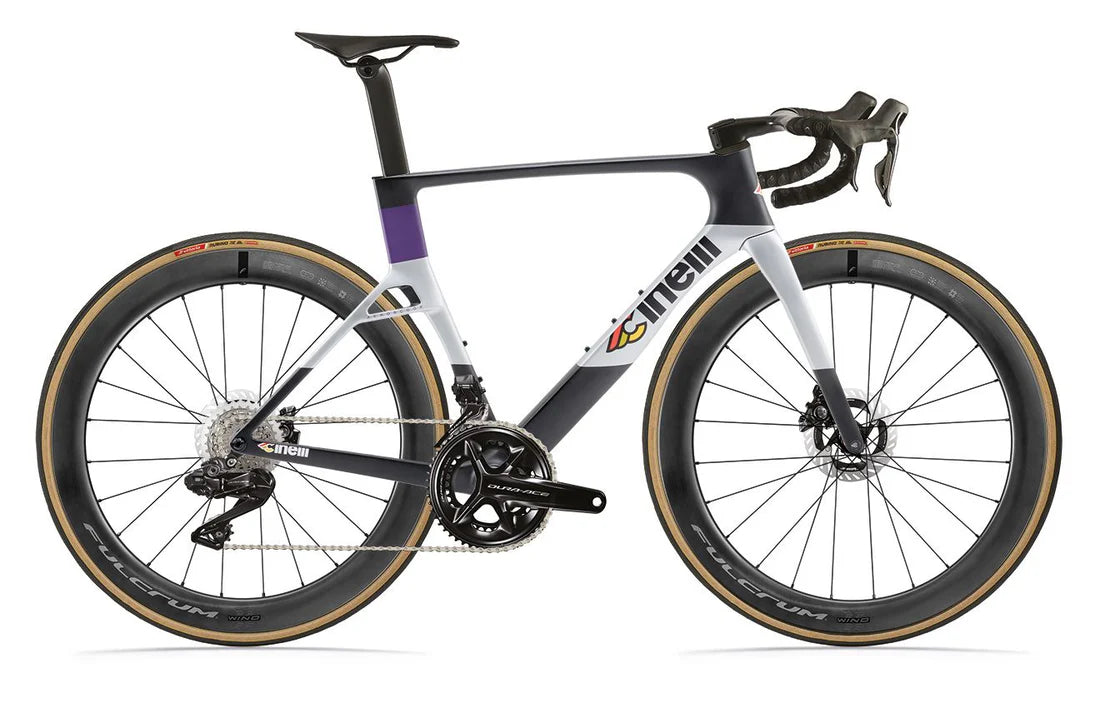 Cinelli Aeroscoop Dura Ace Purple Fiber