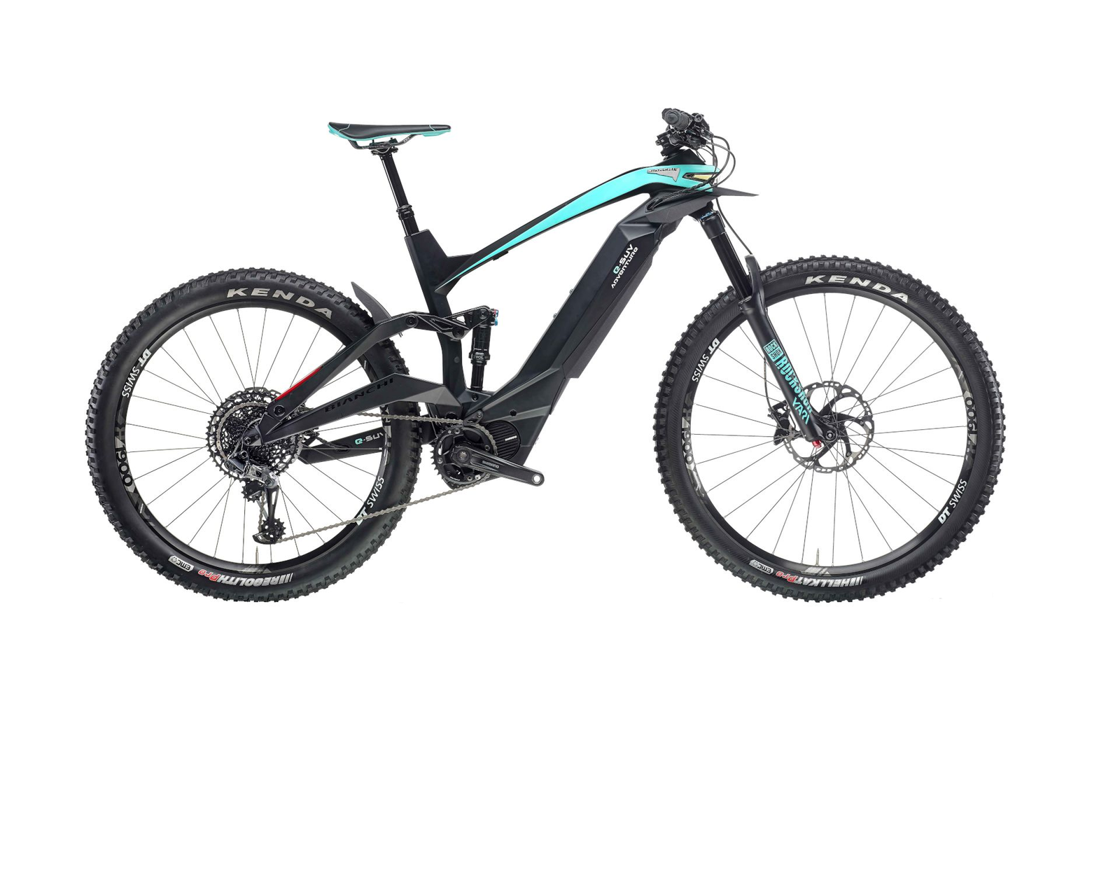 E-SUV - GX Eagle 1x12 (Black/celeste) - Brisbane Bicycle Services