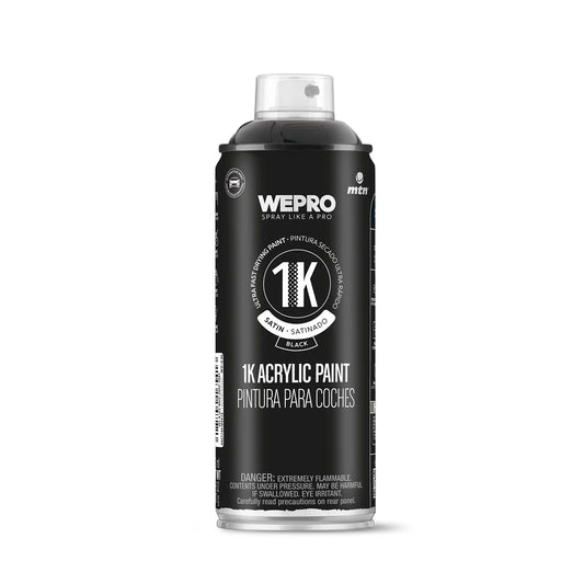 MTN WEPRO 1K Acrylic Paint - Black Satin 400ml