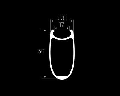 Marvel Carbon wheelset  Rim Brake 38 50 60