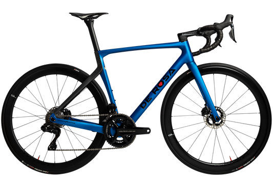 De Rosa 70 New Force eTAP + Quarq Fulcrum Wind DB (intergrated handlebar not painted) FIXED