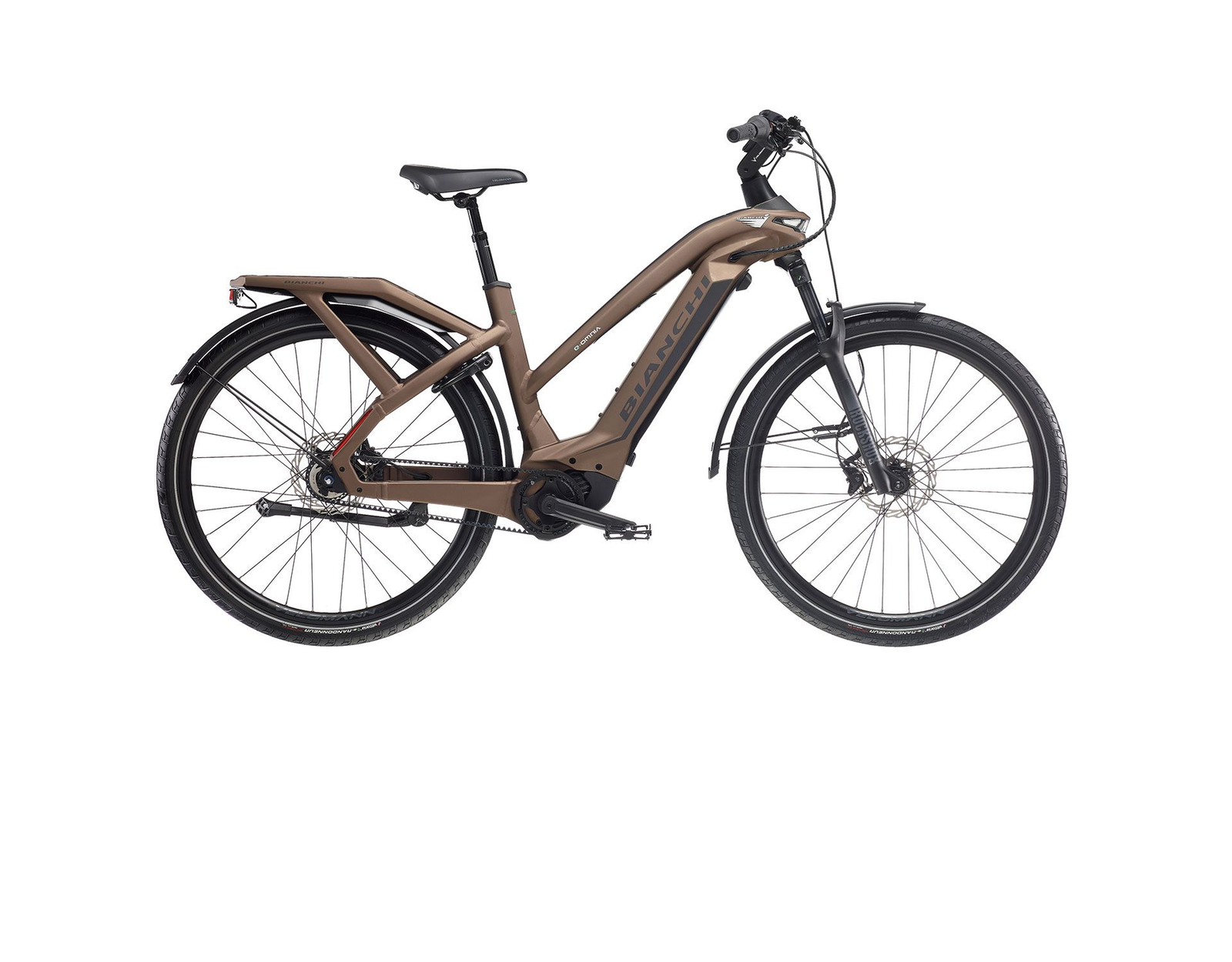 e-Vertic T Type X5 Step Through (Gold) - Brisbane Bicycle Services