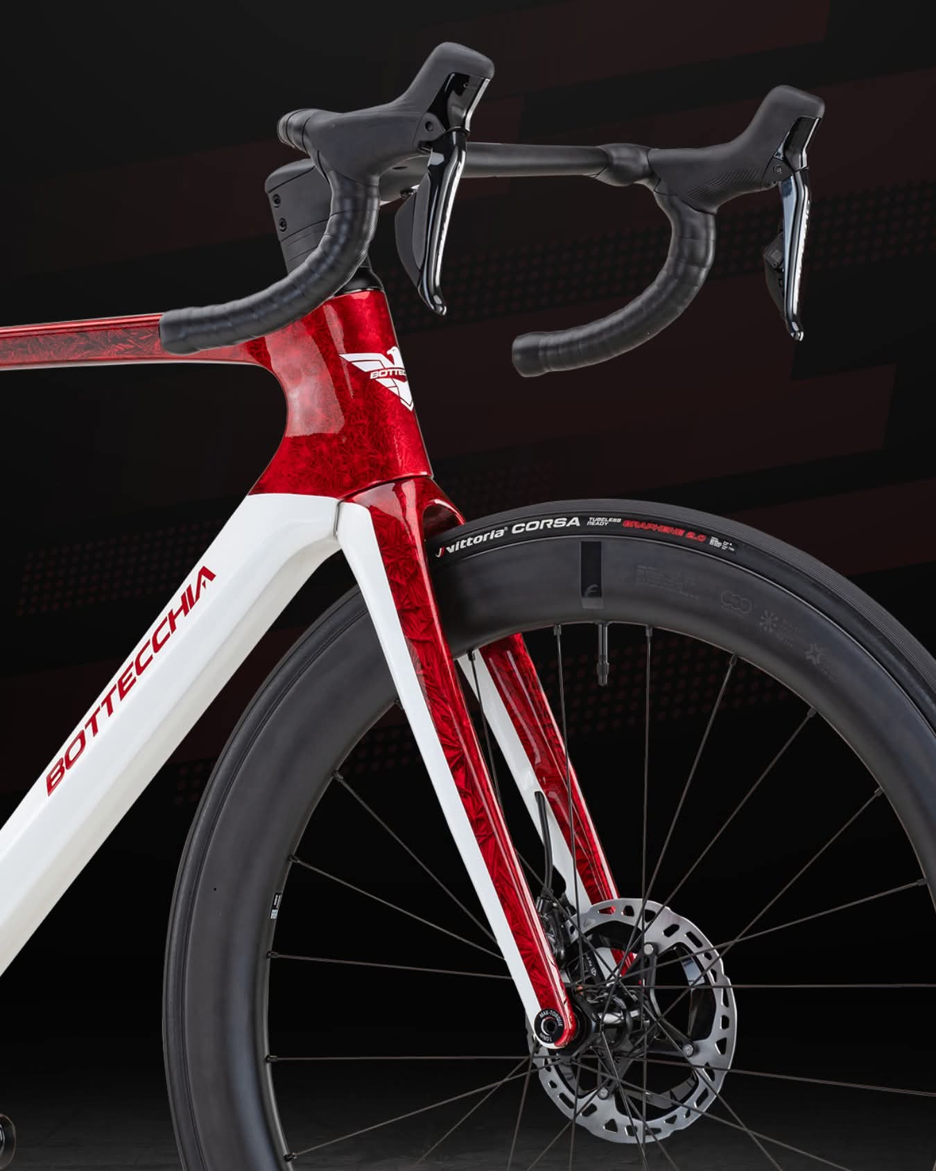 Aerospace Red Ice crack and white