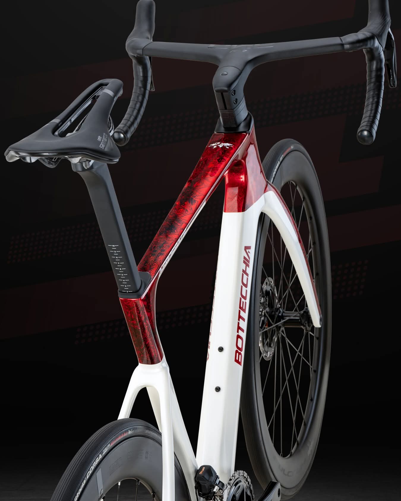 Aerospace Red Ice crack and white