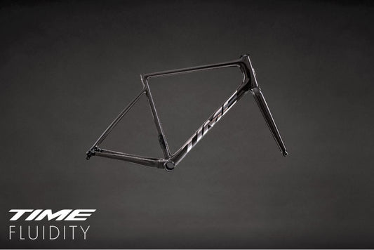 TIME FLUIDITY Nude Carbon (F01) Road Frameset