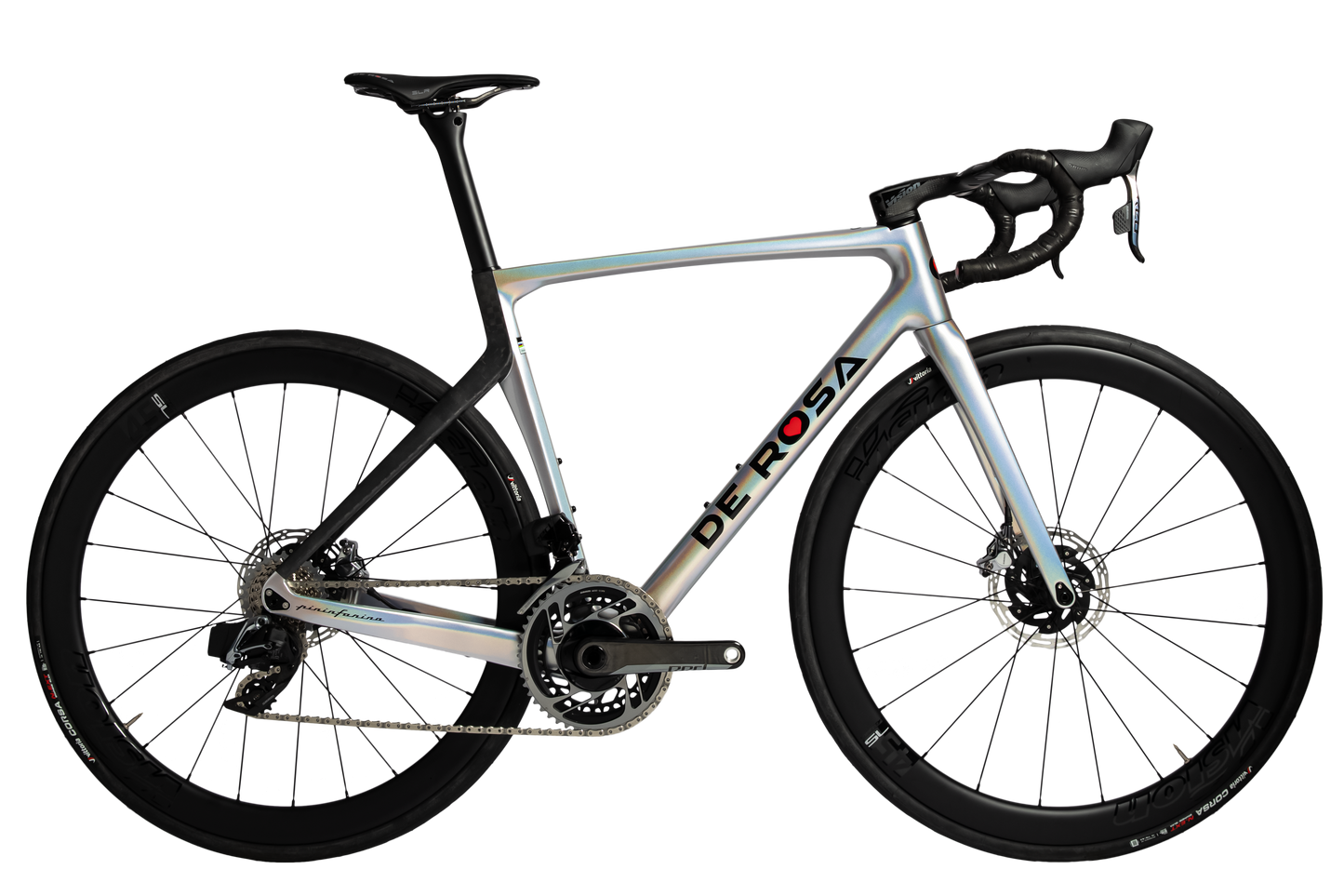 De Rosa 70 Ultegra Di2 Fulcrum Wind (intergrated handlebar not painted) FIXED