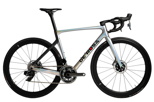 De Rosa 70 New Force eTAP + Quarq Fulcrum Wind DB (intergrated handlebar not painted) FIXED